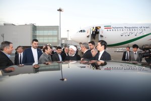 دکتر روحانی وارد توکیو شد