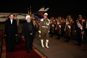 دکتر روحانی وارد تهران شد