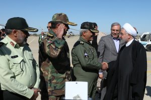 دکتر روحانی وارد استان سیستان و بلوچستان شد
