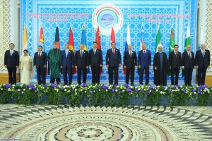 حضور رییس جمهوری در چهاردهمین اجلاس سران شانگهای