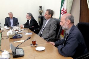 دیدار با دبیرکل و اعضای خانه کارگر