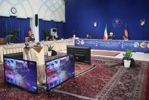 آیین بهره برداری از طرحهای ملی وزارت نفت