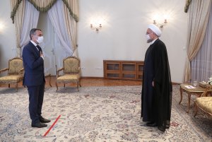 دیدار وزیر خارجه سوییس با دکتر روحانی