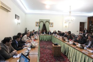 جلسه با اعضاء فراکسیون صادرات مجلس شورای اسلامی و نمایندگان بخش خصو صی