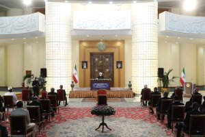 دیدار سفرا و روسای نمایندگی ها و سازمان های خارجی مقیم تهران به مناسبت سالروز پیروزی انقلاب اسلامی