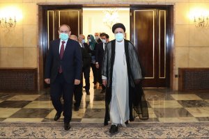دیدار نخست وزیر ارمنستان با آیت‌الله رئیسی