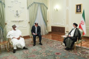 دیدار وزیر امور خارجه نیجریه با آیت‌الله رئیسی