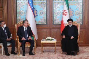 دیدار رئیس جمهور ازبکستان با آیت الله رئیسی