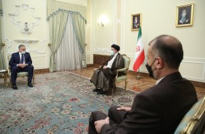 دیدار وزیر امور خارجه تاجیکستان با آیت‌الله رئیسی