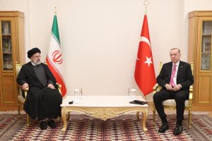 دیدار رئیس جمهور ترکیه با آیت الله رئیسی
