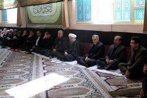حضور در میان عزاداران اربعین حضرت اباعبدالله الحسین (ع) در شرکت صنایع شیر ایران
