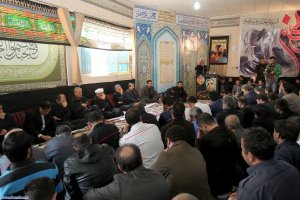 عزاداری اربعین حسینی در جمع کارکنان صنایع‌ شیر ایران