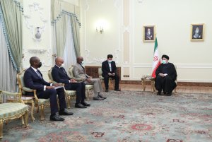 دیدار وزیر امور خارجه توگو با رئیس جمهور