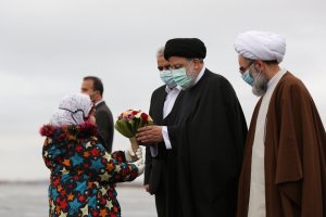 ورود رئیس‌ جمهور به استان گیلان