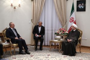 دیدار با وزیر خارجه ترکیه