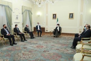 دیدار وزیر امور خارجه عراق با رئیس جمهور