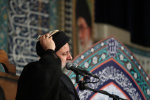 مراسم شب بیست و یکم ماه مبارک رمضان در مصلی تهران