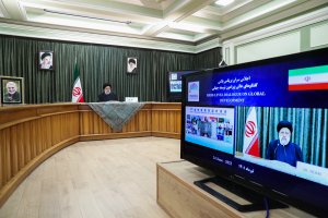 سخنرانی ویدئو کنفرانسی در اجلاس سران بریکس پلاس