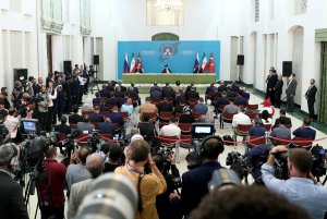 نشست خبری هفتمین اجلاس سران کشورهای ضامن روند آستانه