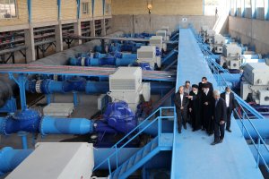 افتتاح طرح بزرگ آبرسانی غدیر خوزستان
