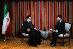 کفتگو با شبکه ملی و جهانی تلویزیون چین