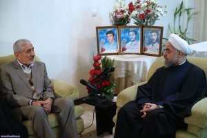 دیدار با خانواده شهیدان خدمتی