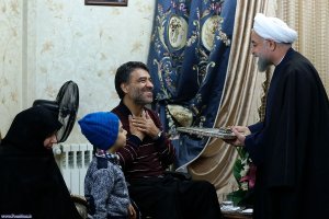دیدار با جانباز حجت‌الله حیدری