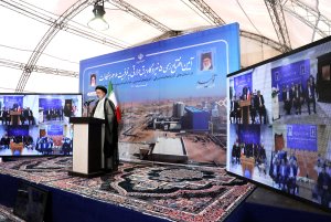 آیین افتتاح رسمی ۵ نیروگاه برق حرارتی در کشور