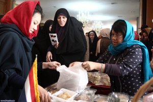 مولاوردی در بازارچه دیپلماتیک بانوان