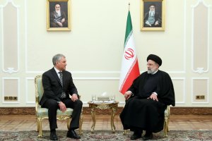 دیدار رئیس دومای روسیه