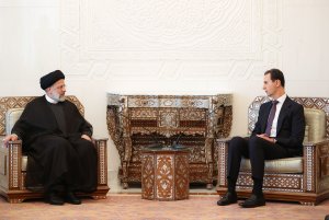 دیدار و گفتگوی روسای جمهور ایران و سوریه