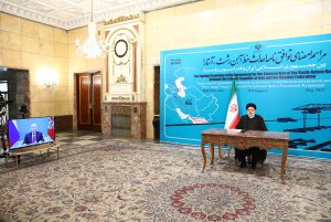 مراسم امضای توافقنامه احداث راه‌آهن رشت – آستارا بین جمهوری اسلامی ایران و روسیه