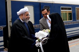  رییس جمهوری وارد قم شد