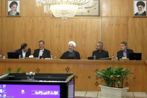 اولین جلسه هیات دولت در سال 1394