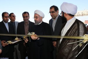  بیمارستان 140 تختخوابی پیامبر اعظم(ص) جزیره قشم  افتتاح شد