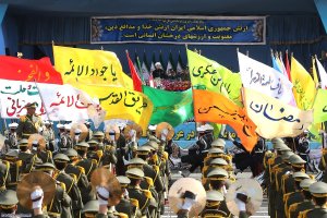 حضور در مراسم بزرگداشت روز ارتش