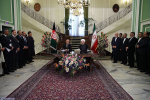 نشست مشترک خبری با رییس جمهور افغانستان