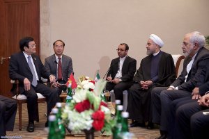 دیدار با  رییس جمهور ویتنام