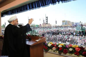سخنرانی در اجتماع بزرگ مردم غرب استان تهران