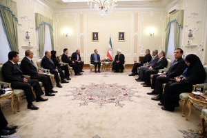 دیدار با رییس مجلس سوریه 