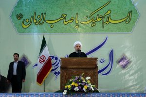  امام بزرگترین احیاگر اسلام ناب بود/مسیر و خط امام توسط مقام معظم رهبری ادامه می‌یابد/امام (ره) بین جمهوریت و اسلامیت پیوند ناگسستنی بوجود آورد/اعتدال و امید را از امام راحل آموخته‌ایم/تحریم‌ها را درهم خواهیم شکست/به کشورهای منطقه در مبارزه با تروریسم کمک می‌کنیم