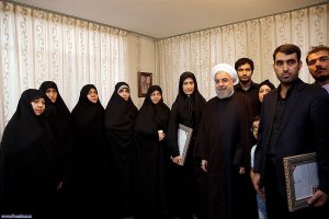 دیدار با خانواده شهدای دیپلمات