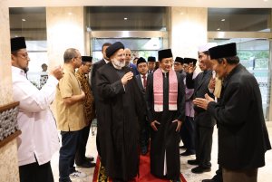 دیدار روسای سازمان‌های اسلامی اندونزی با رئیس جمهور