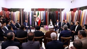 President visits Charmshahr Industrial Town of East Azerbaijan/ 3 orders for development of Tabriz's leather industry
