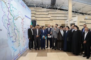 افتتاح راه‌آهن بستان‌آباد-خاوران در آذربایجان شرقی