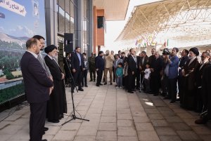 افتتاح راه‌آهن بستان‌آباد-خاوران در آذربایجان شرقی