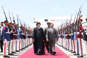 Dr Raisi arrives in Caracas
