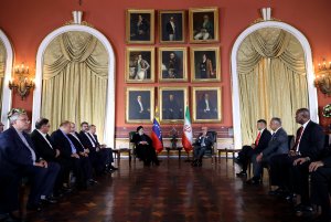  دیدار دکتر رئیسی با رئیس مجلس ونزوئلا