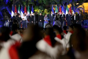 سخنرانی در میدان آزادی شهر «ماناگوآ»