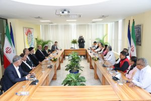 دیدار با رئیس مجلس ملی نیکاراگوئه